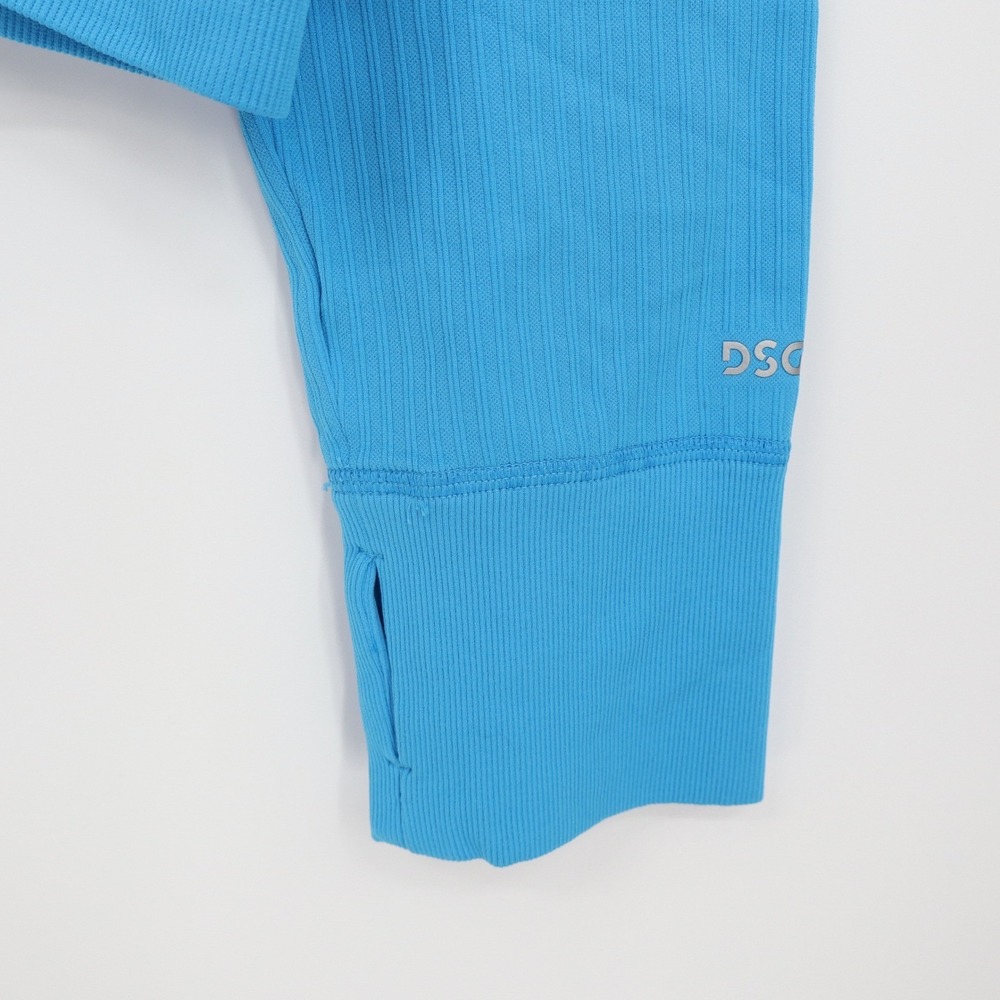 DSG Momentum Seamless 1/4 Zip Pullover Aqua Blue Womens XXL - Picture 4 of 7